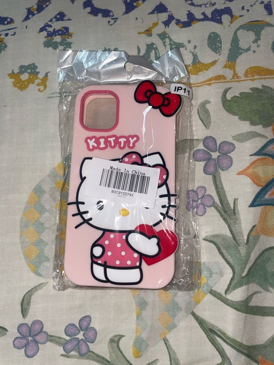 Other - Pink Kitty iPhone Case with Heart